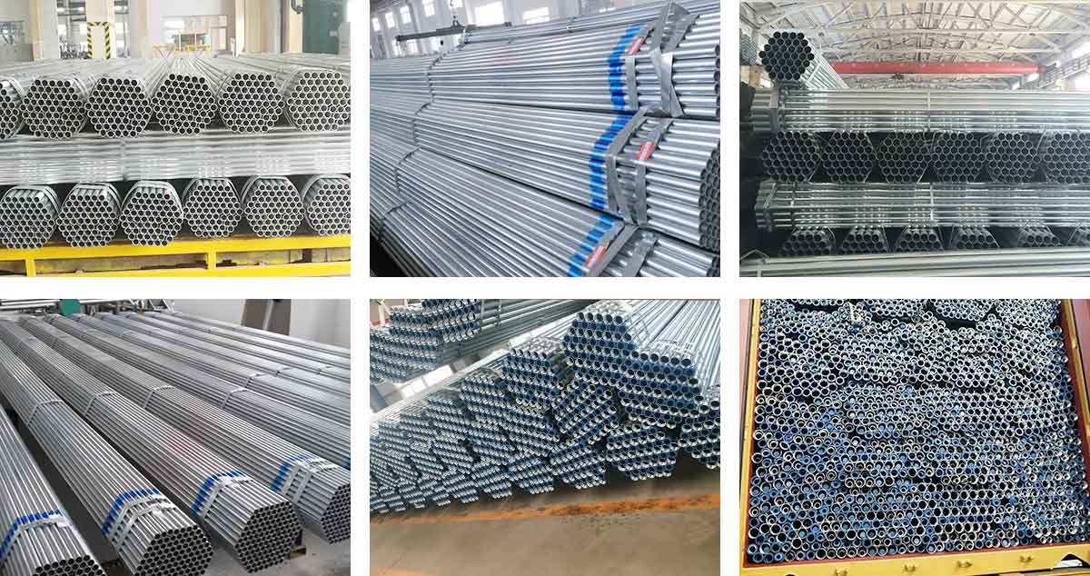 Pre Galvanized Steel Round Pipe