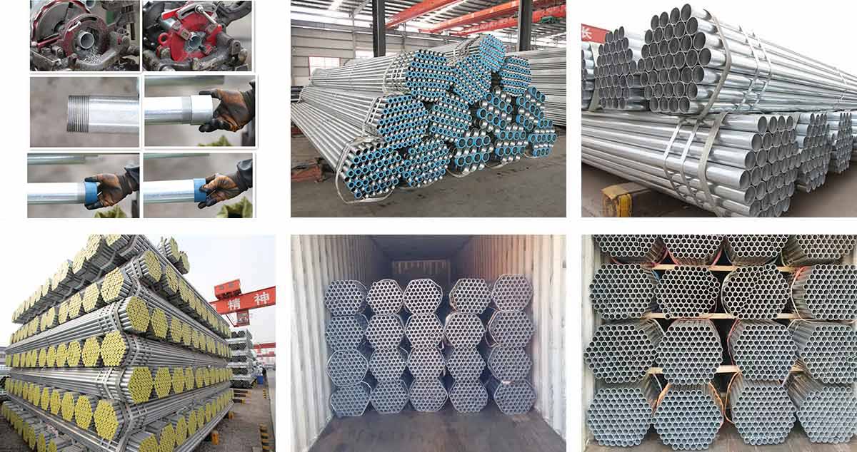 Hot Dip Galvanized Round Steel Pipe